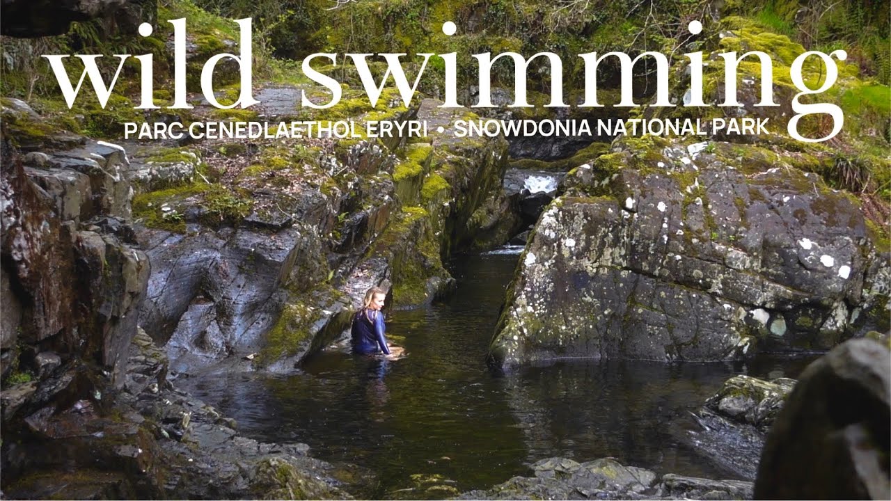 Wild Swimming in a Natural Infinity Pool | Eryri : Snowdonia