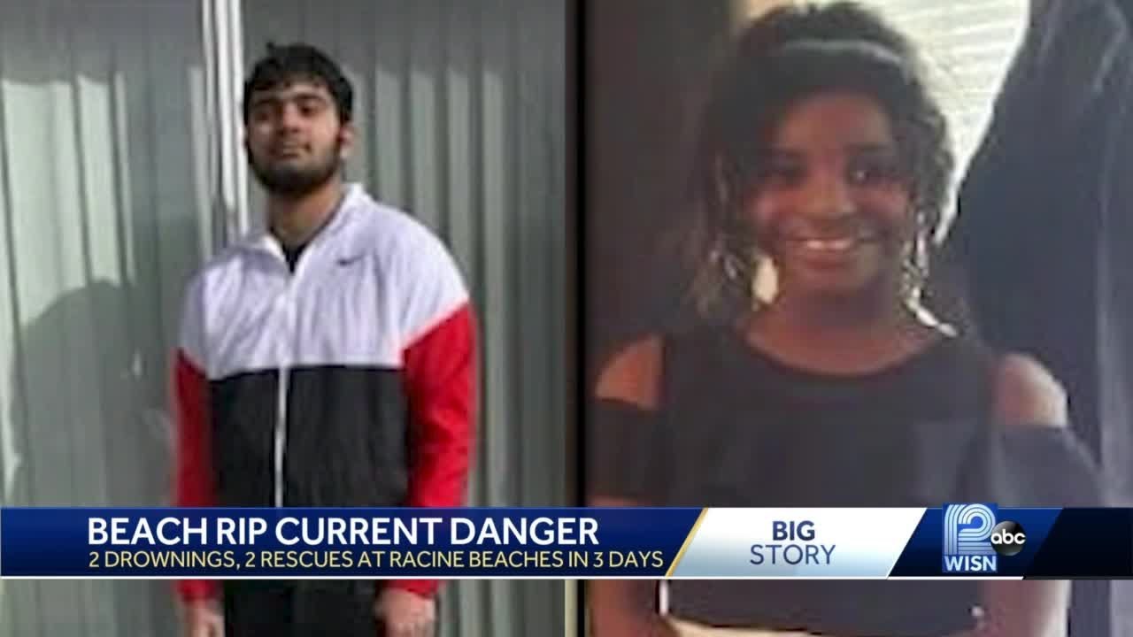 4 Water Rescues in 3 Days at Racine Beaches Leave 2 Children Dead | WISN 12 News
