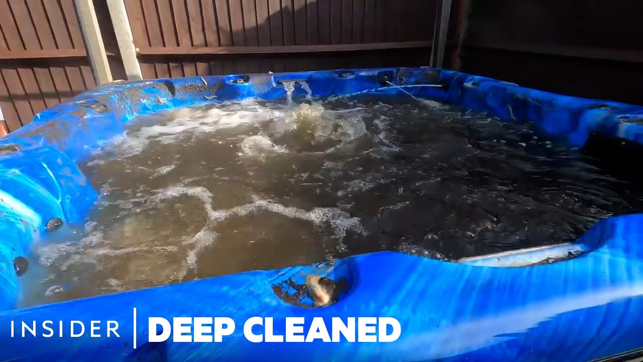 How Hot Tubs Are Professionally Cleaned | Deep Cleaned | Insider