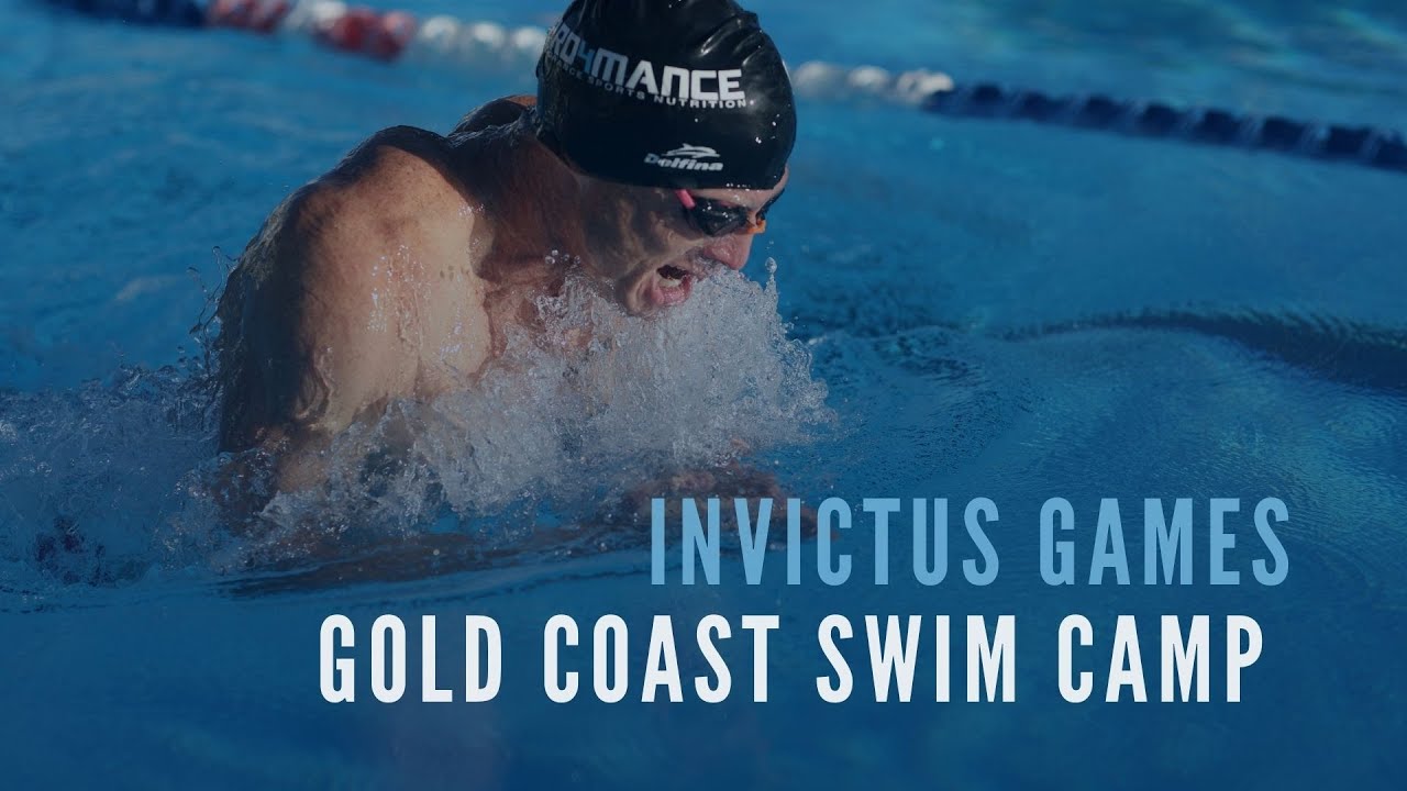 Invictus Games Gold Coast Swim Camp | Royal Australian Navy