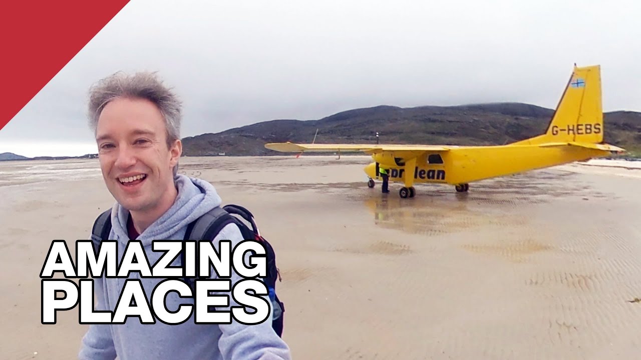 Landing at the Only Airport That’s Also a Public Beach | Tom Scott