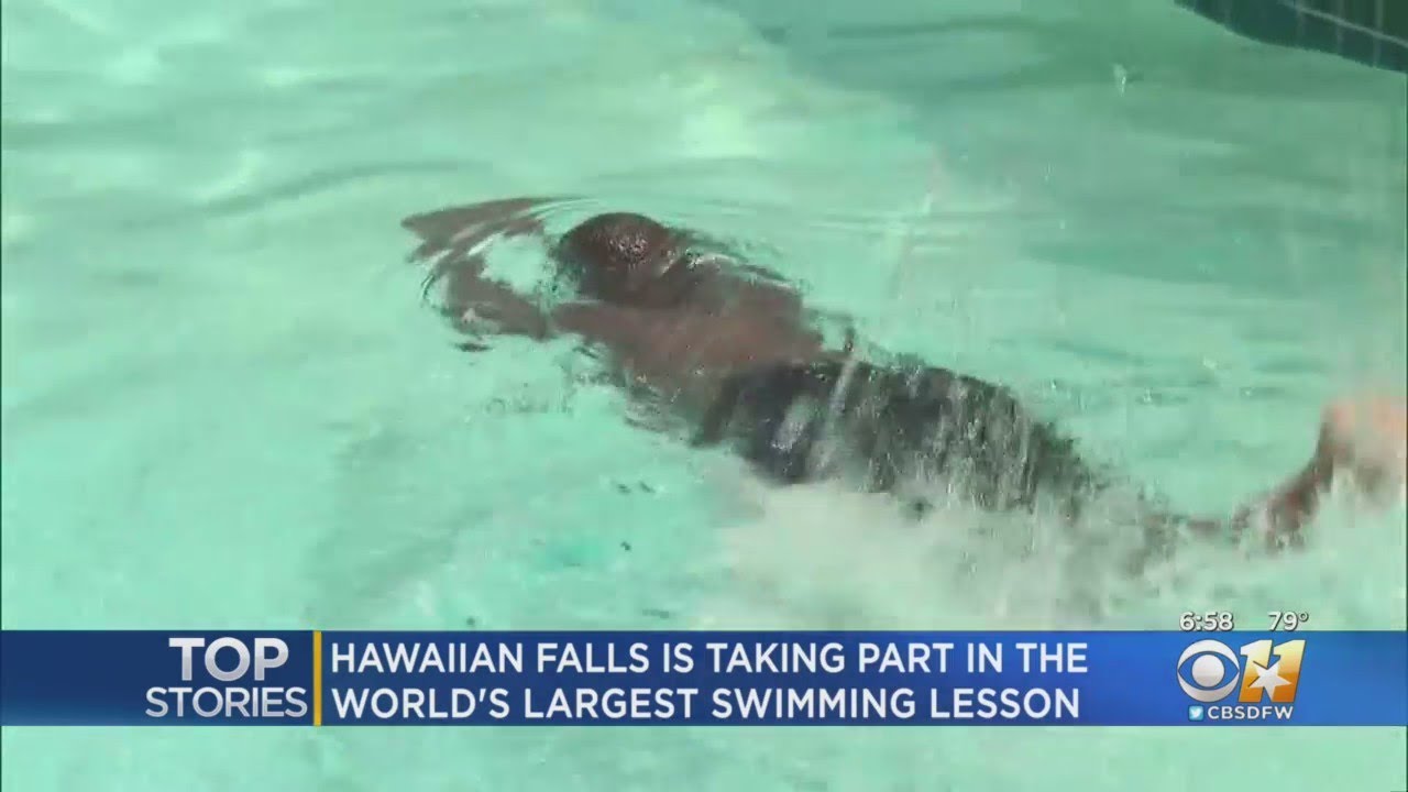 North Texans Can Take Part In World’s Largest Swim Lesson | CBSDFW