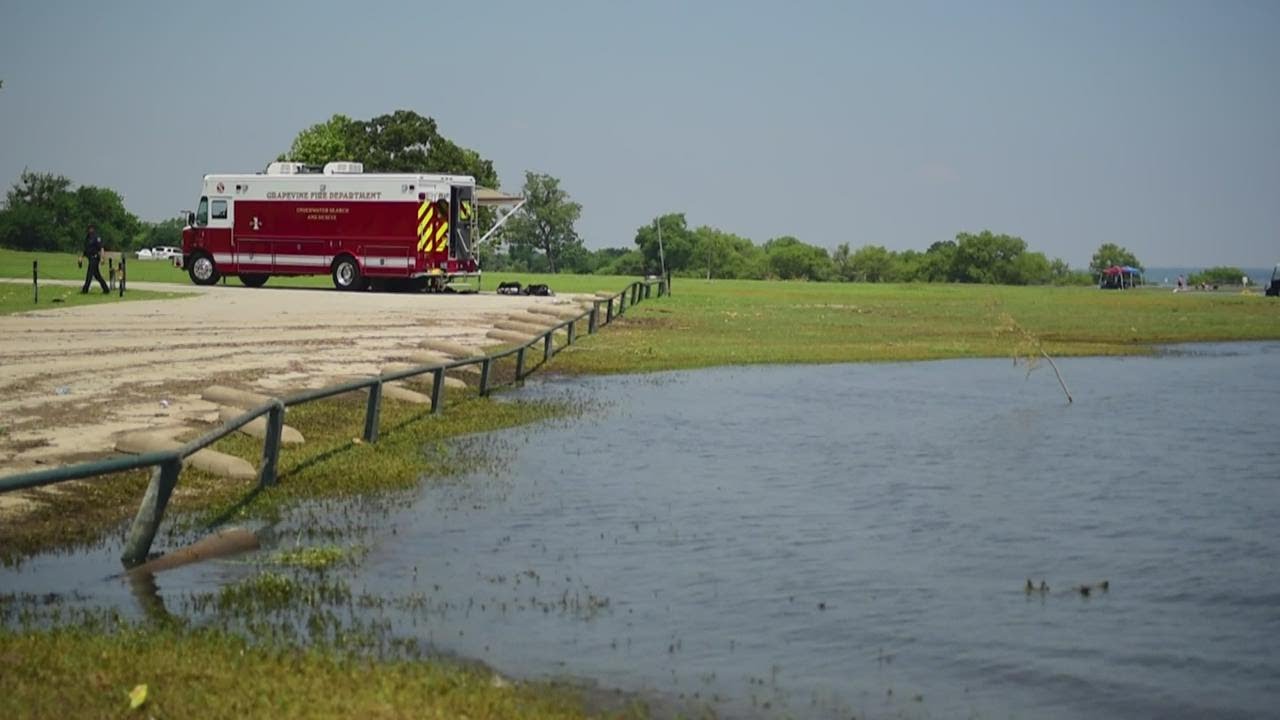 Officials Urge Swimmers Wear Life Jackets Amid High Levels at Grapevine Lake, Following Drowning | WFAA