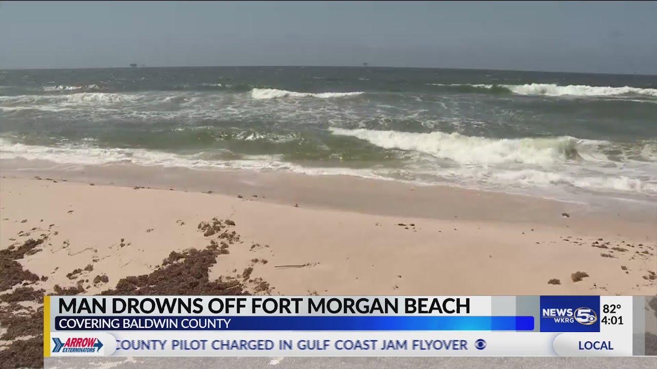 Swimmer Dies After Being Pulled From Rough Surf Near Fort Morgan | WKRG