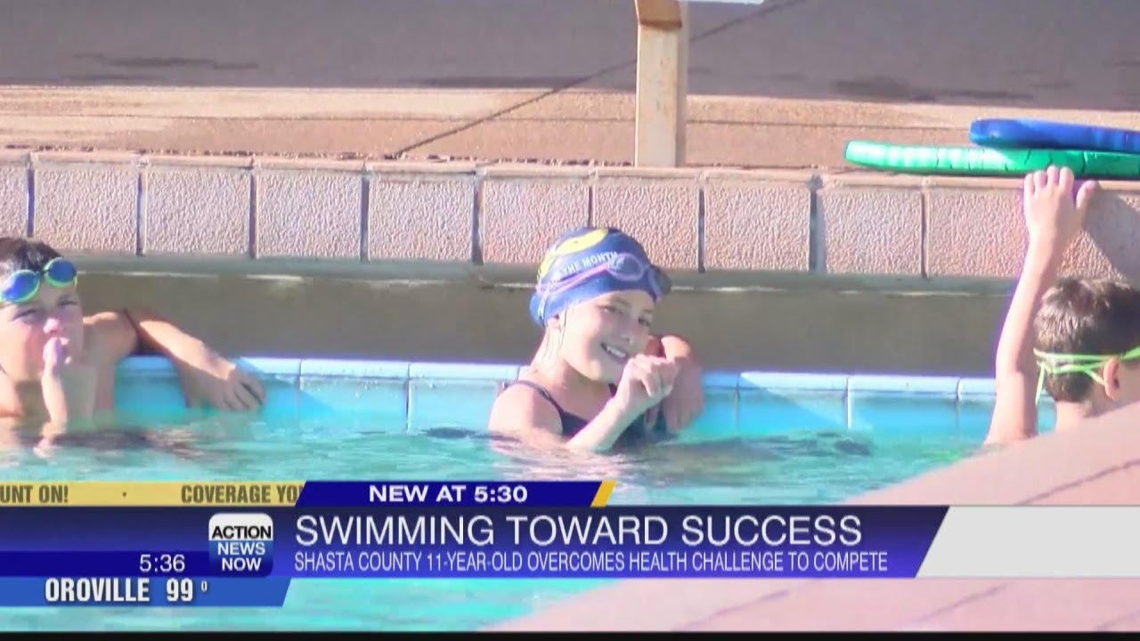 11-Year-Old Redding Swimmer Battles Autoimmune Disease | Action News Now