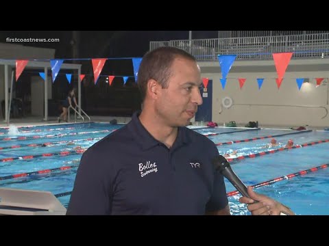 Bolles Swimming Coach Weighs In on Training Future Olympians | First Coast News