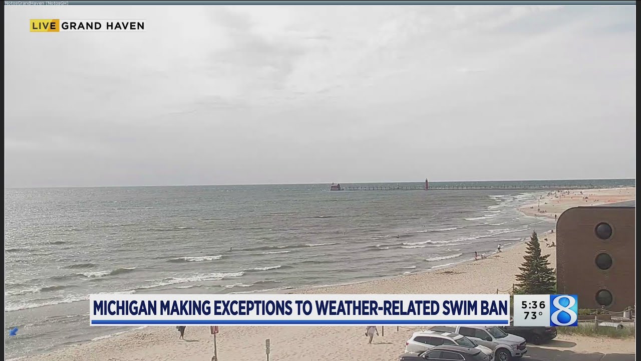 Michigan Making Exceptions to Weather-Related Swim Ban | WOOD TV8