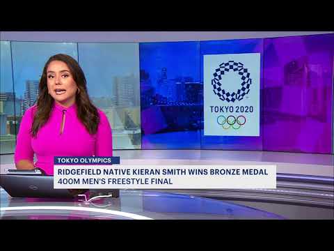 Ridgefield Swimmer Wins Bronze Medal at Tokyo Olympics | News 12