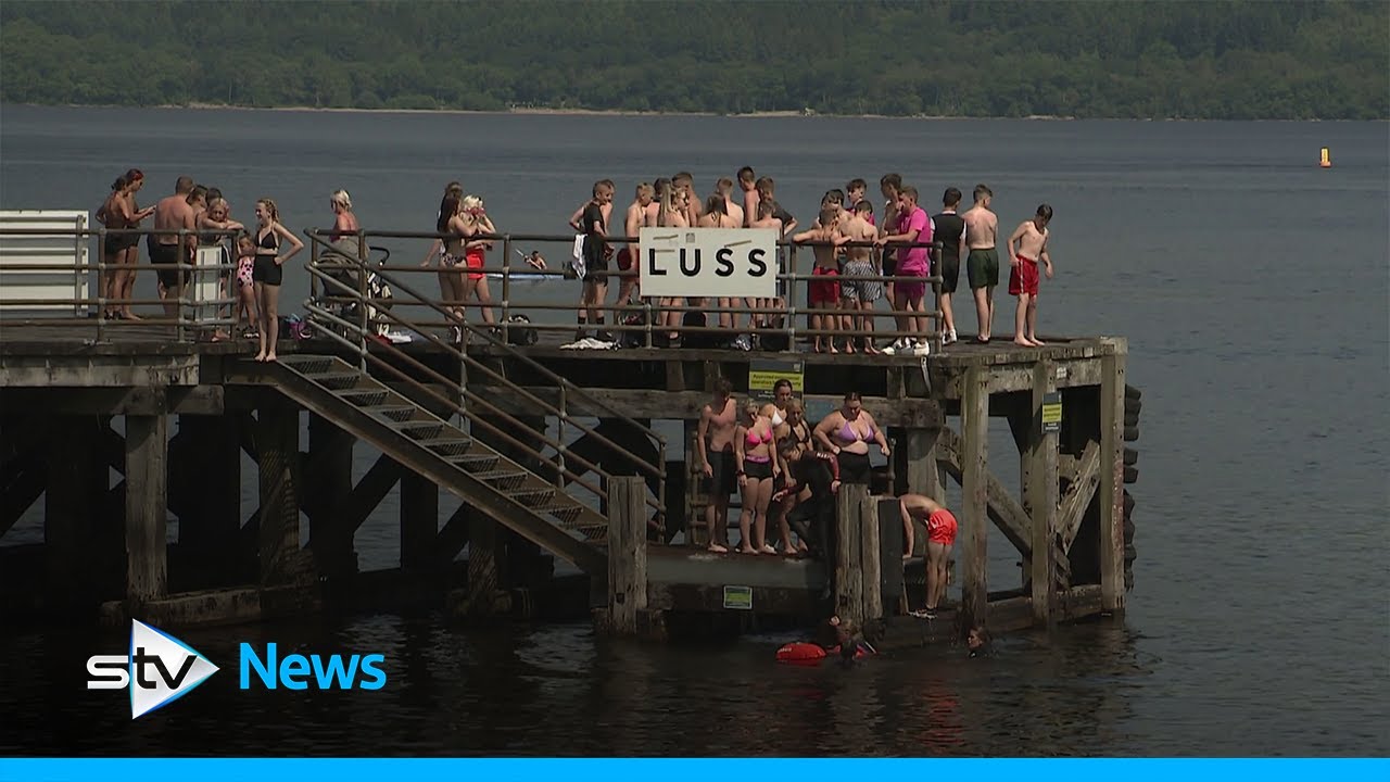 Sun and Swimming as Scotland Marks Hottest Day of the Year | STV News
