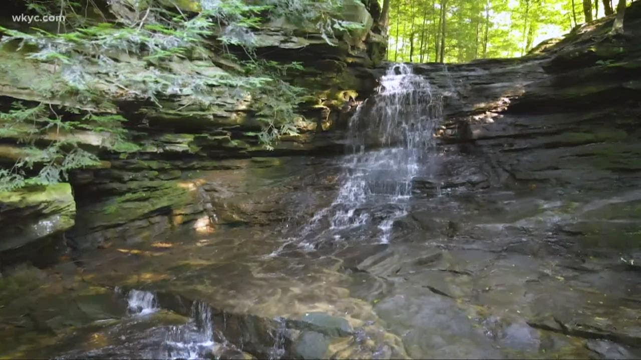 Swimming at Honey Run Falls in Ohio: GO-HIO Adventures | WKYC Channel 3