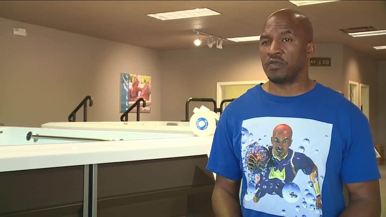 Swimming Coach Is a Real-Life Super Hero to His Students | News 5 Cleveland