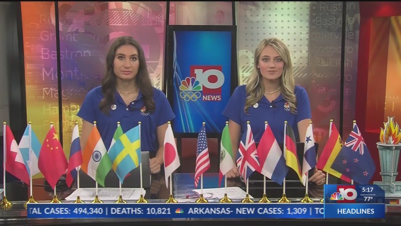 Swimming With Lexi and Walker – Olympic Pre-Show | KTVE 10 KARD 14