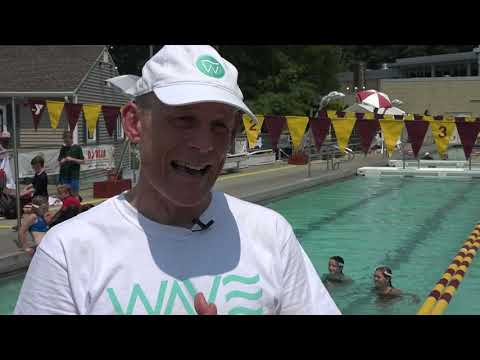 Wilton YMCA Introduces Trackable Headbands for Swimmers | News 12