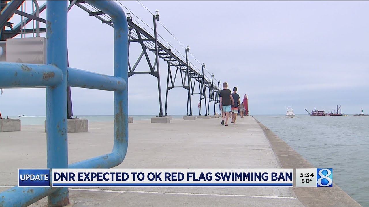 DNR Expected to OK Red Flag Swimming Ban in September | WOOD TV8