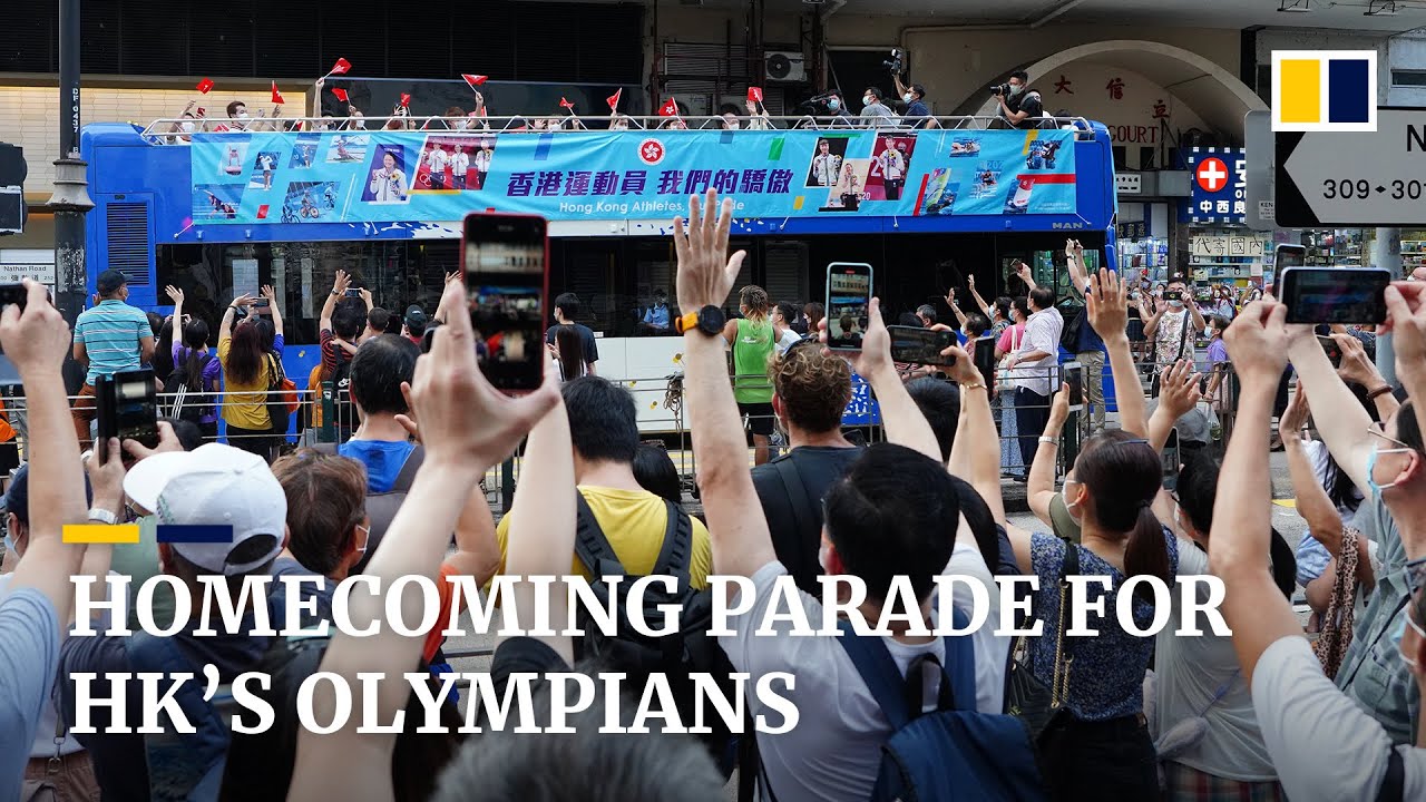 Hong Kong Olympic Athletes Welcomed Back in Homecoming Parade | South China Morning Post Hong Kong Olympic Athletes Welcomed Back in Homecoming Parade | South China Morning Post