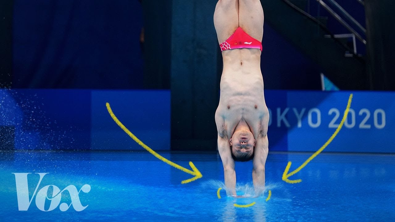 How Olympic Divers Make the Perfect Tiny Splash | Vox How Olympic Divers Make the Perfect Tiny Splash | Vox