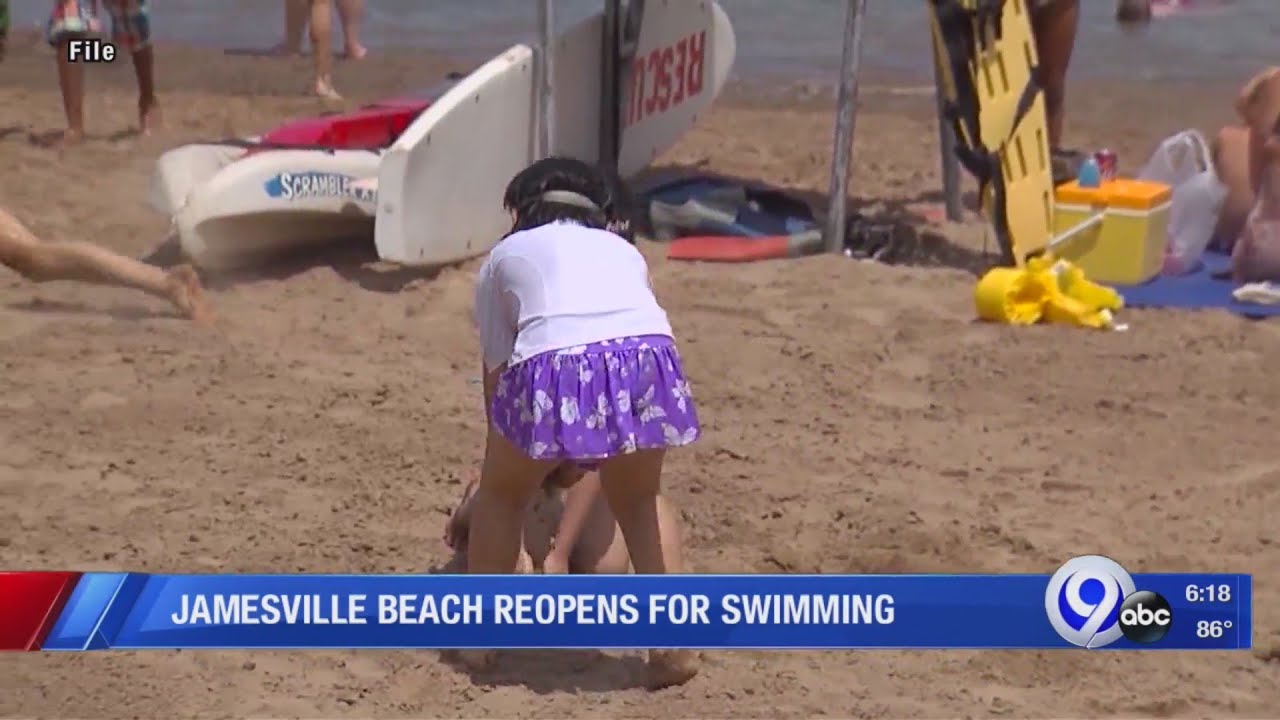 Jamesville Beach Reopens for Swimming | NewsChannel 9 WSYR Syracuse