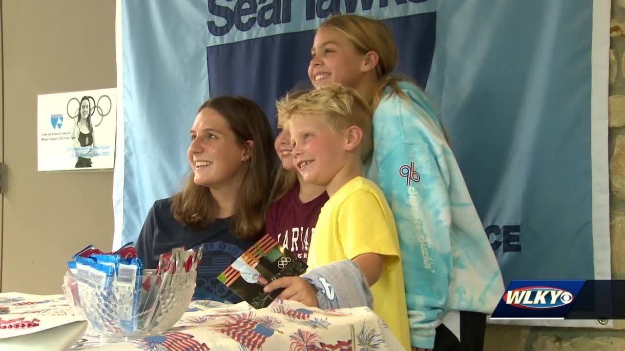 Louisville Olympian Celebrates Silver Medal Win Back Home | WLKY News Louisville Louisville Olympian Celebrates Silver Medal Win Back Home | WLKY News Louisville