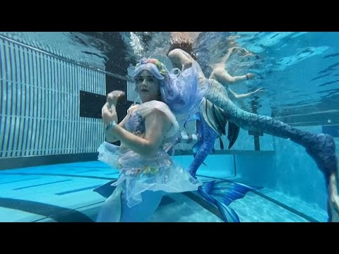 Shimmering Tails and Swimming Feats: Welcome to the Worldâ€™s Biggest Mermaid Convention | No Comment TV
