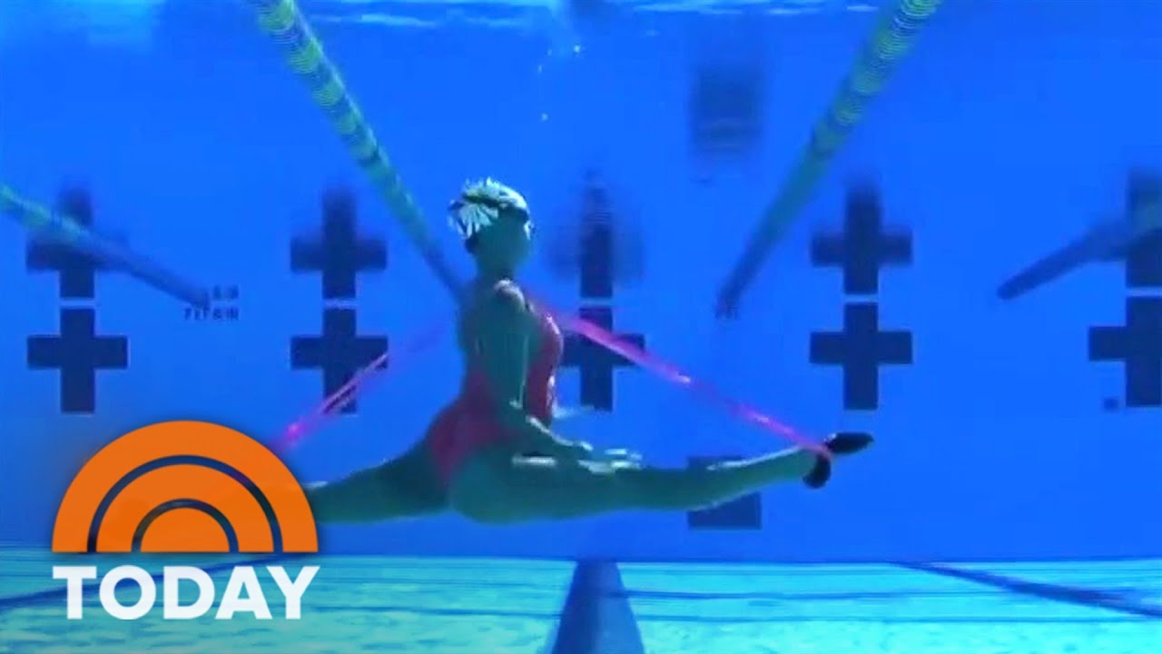 Meet The Acrobatic Swimmer Taking Over Social Media | TODAY
