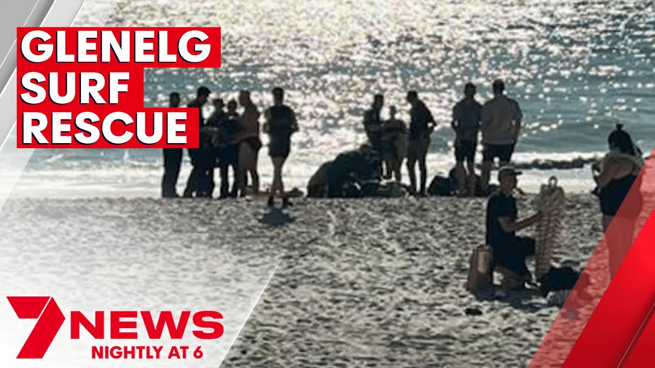 Adelaide Teen Swimmer Tells of Near Drowning Rescue at Glenelg Beach | 7NEWS