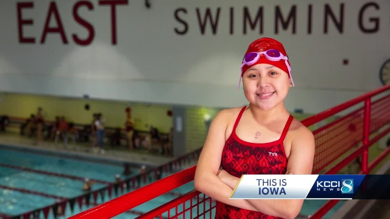 This Is Iowa: Teen Swimmer Back on the Blocks After Double Lung Transplant | KCCI