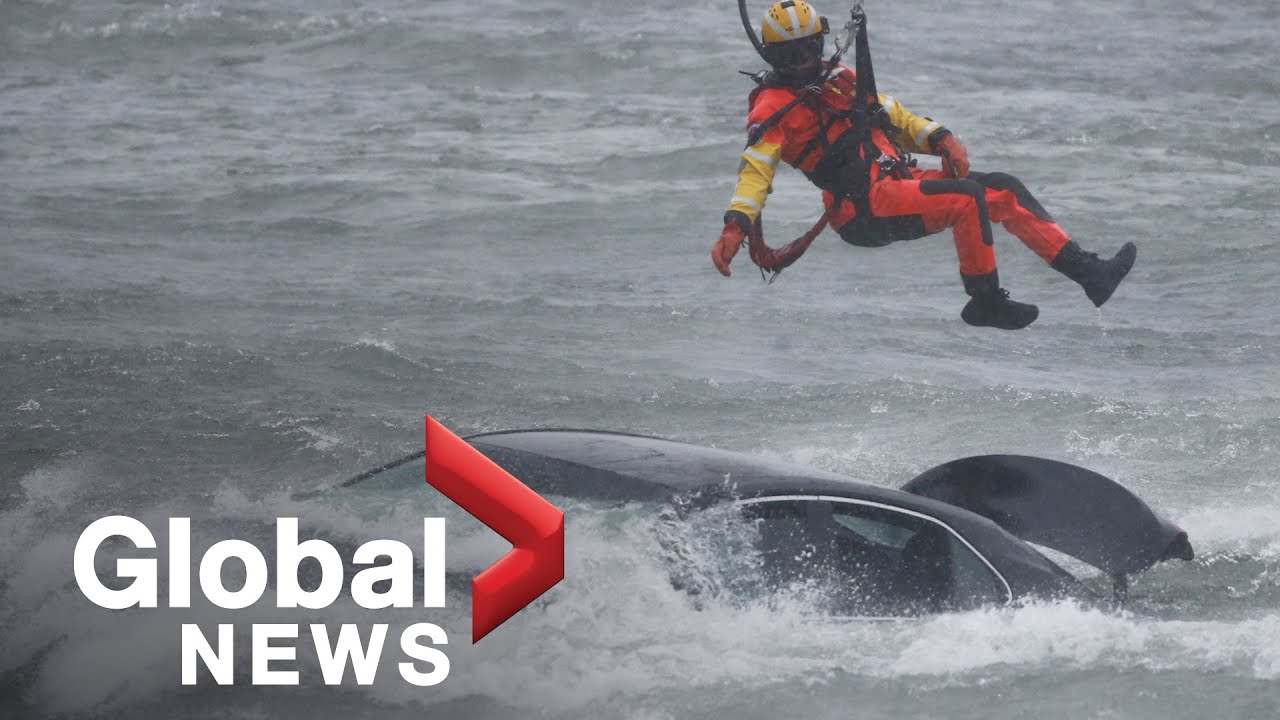 Coast Guard Swimmer Opens up About Water Rescues Following Niagara Falls Car Plunge | Global News