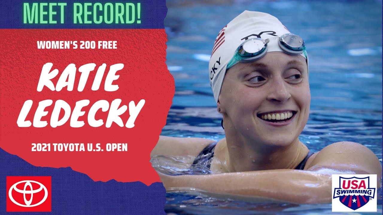 Katie Ledecky Smashes Meet Record | Womenâ€™s 200m Free A Final | 2021 Toyota U.S. Open Championships