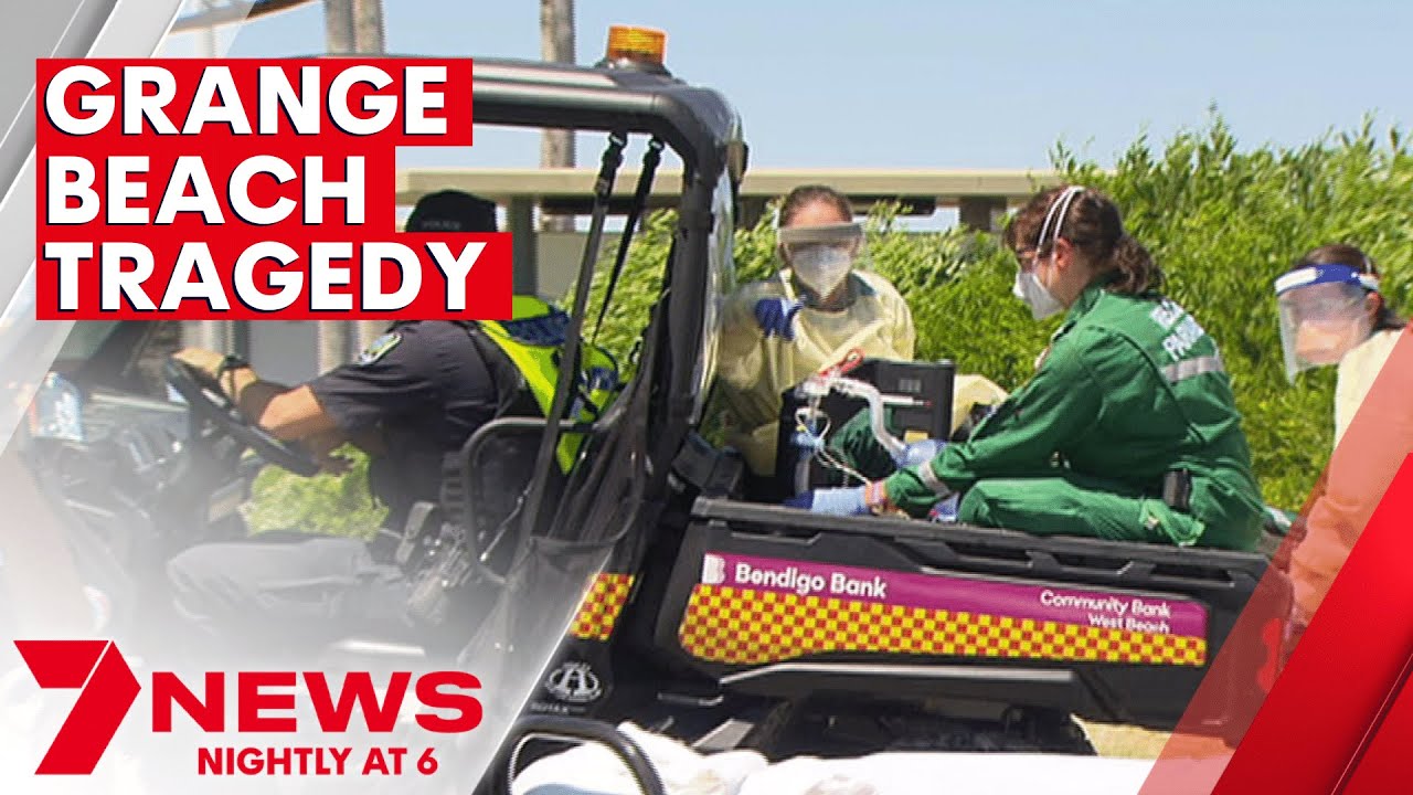 Father Dies in Grange Beach Tragedy After Trying to Save Young Daughter From Drowning | 7NEWS