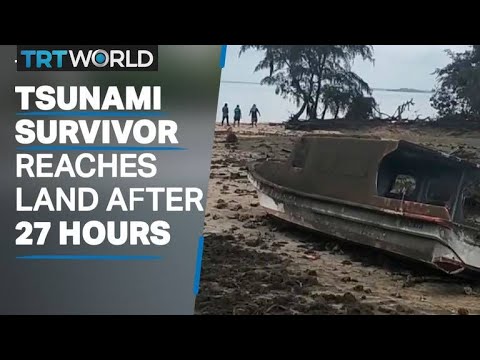 This Tongan Man Managed to Survive a 27-Hour Swim After the Tsunami | TRT World
