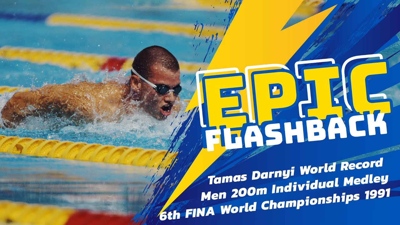 Epic Flashback | Tamas Darnyi World Record | 6th FINA World Championships 1991