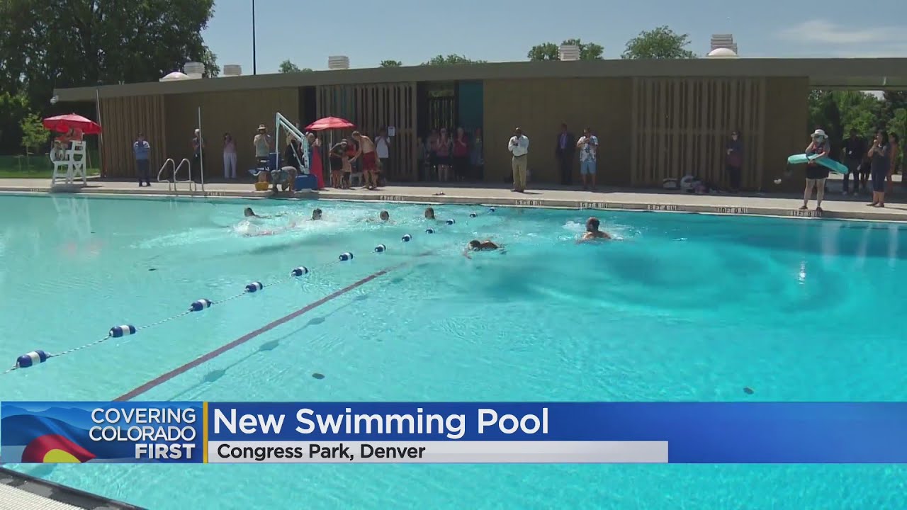 A New Swimming Pool Is Finally Open In Congress Park | CBS Colorado
