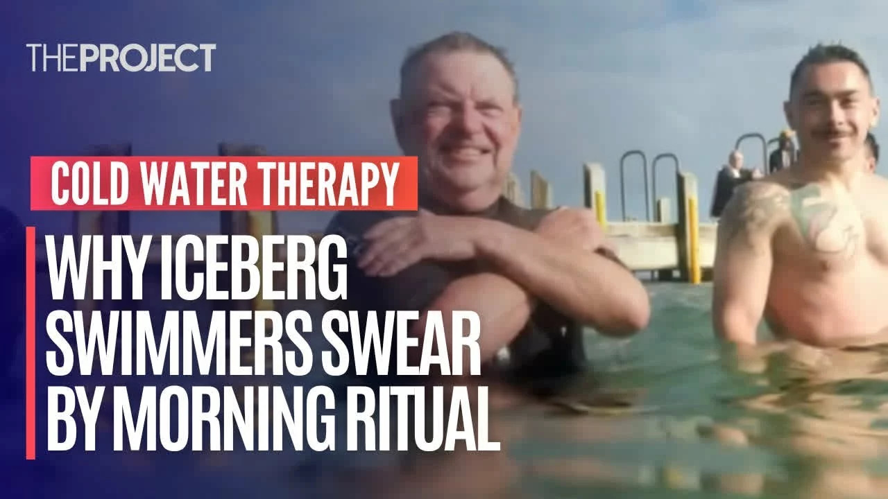 Steve Price Finds Out Why Iceberg Swimmers Swear By Winter Morning Ritual | The Project