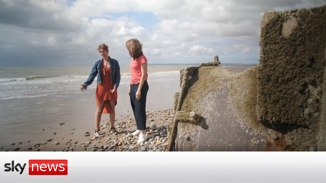 Swimmers Avoid Beaches After Sewage Releases | Sky News