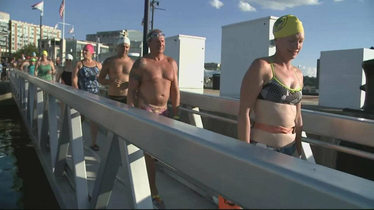 Wave One: Swimming in the Potomac River | WUSA9
