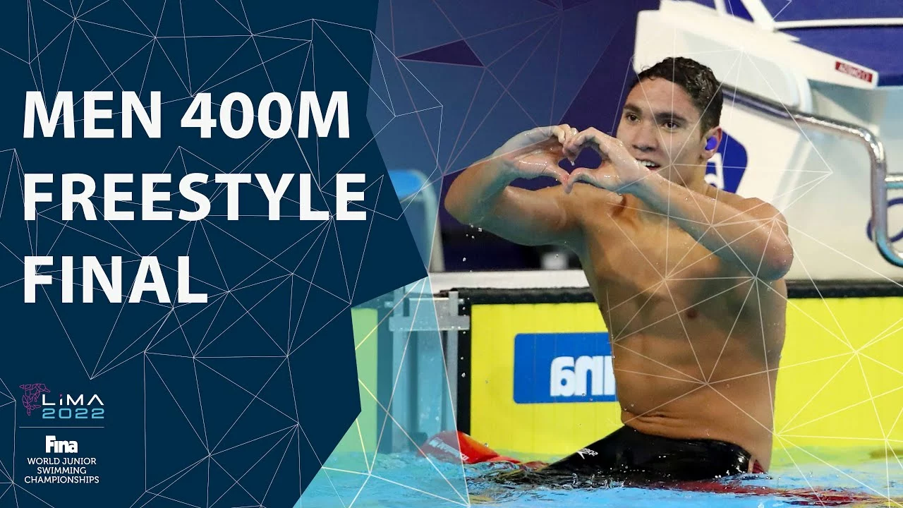 Men 400M Freestyle Final | Full Race | FINA World Junior Swimming Championships
