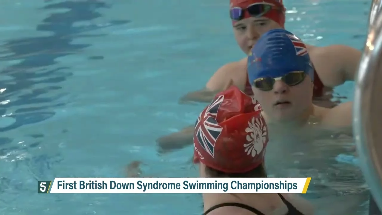 First Ever British Down Syndrome Swimming Championships Take Place This Weekend | 5 News