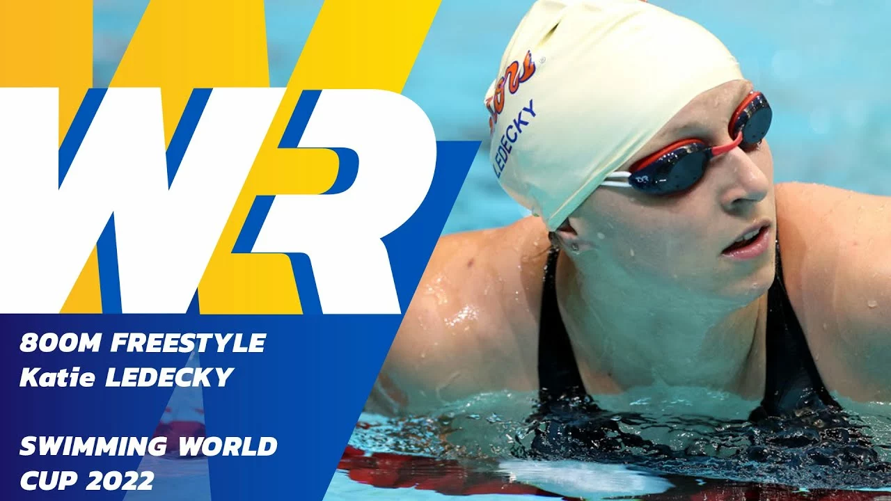 World Record | Katie Ledecky Set New World Record in 800 Freestyle | FINA