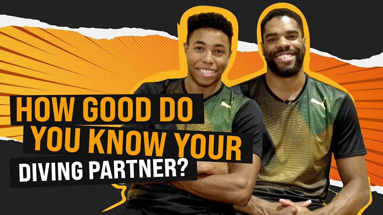 Yona and Yohan: Jamaican Synchro Diving Team