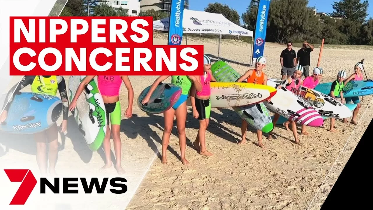 Lifesavers Concerned Nippers Are Entering Surf Lacking Swim Skills | 7NEWS