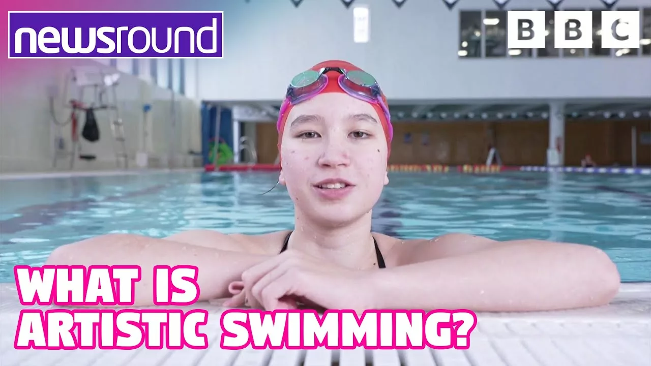 Meet the Youngest Member of Team Gb’s Artistic Swimming Squad | BBC Newsround