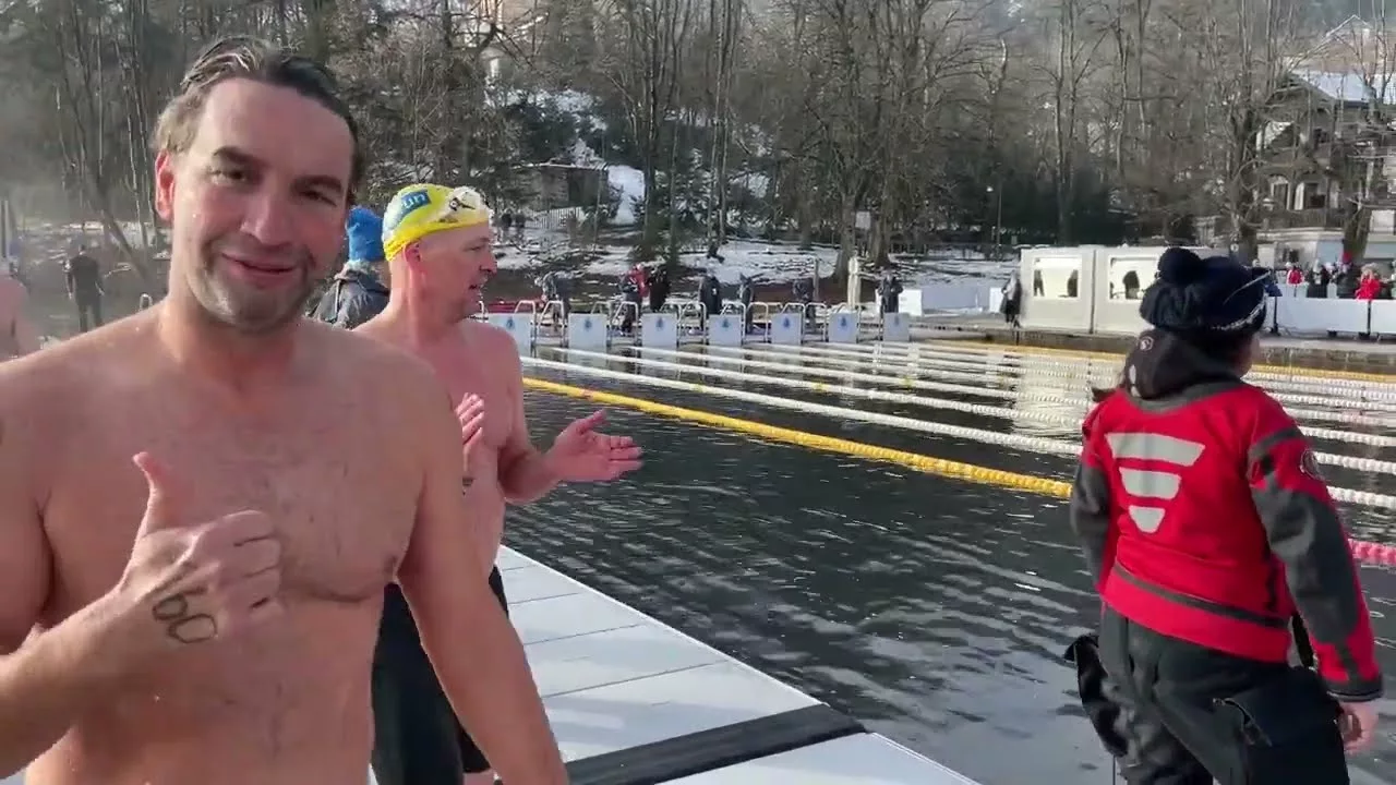 Winter Swimming World Championships 2023 Lake Bled, Slovenia | Swimming With Colin Hill