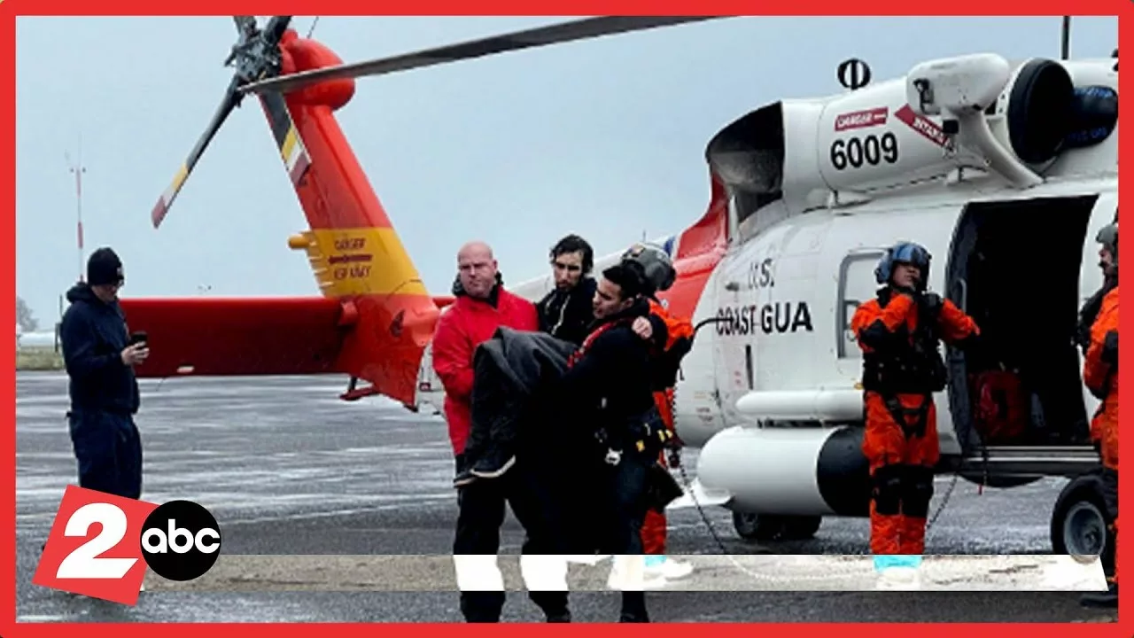 Coast Guard Rescue Swimmer Shares Wild Story of Saving Man Accused of Stealing Boat | KATU News