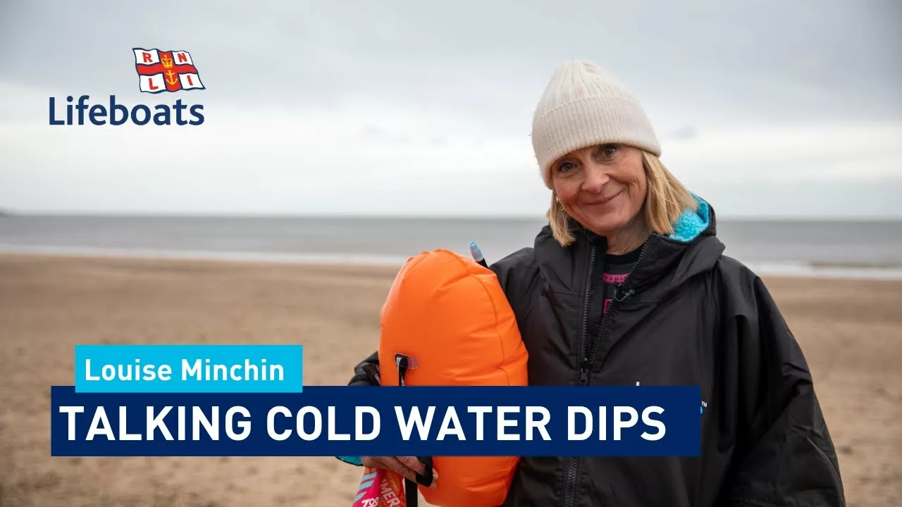 Cold Water Dips With Louise Minchin | RNLI