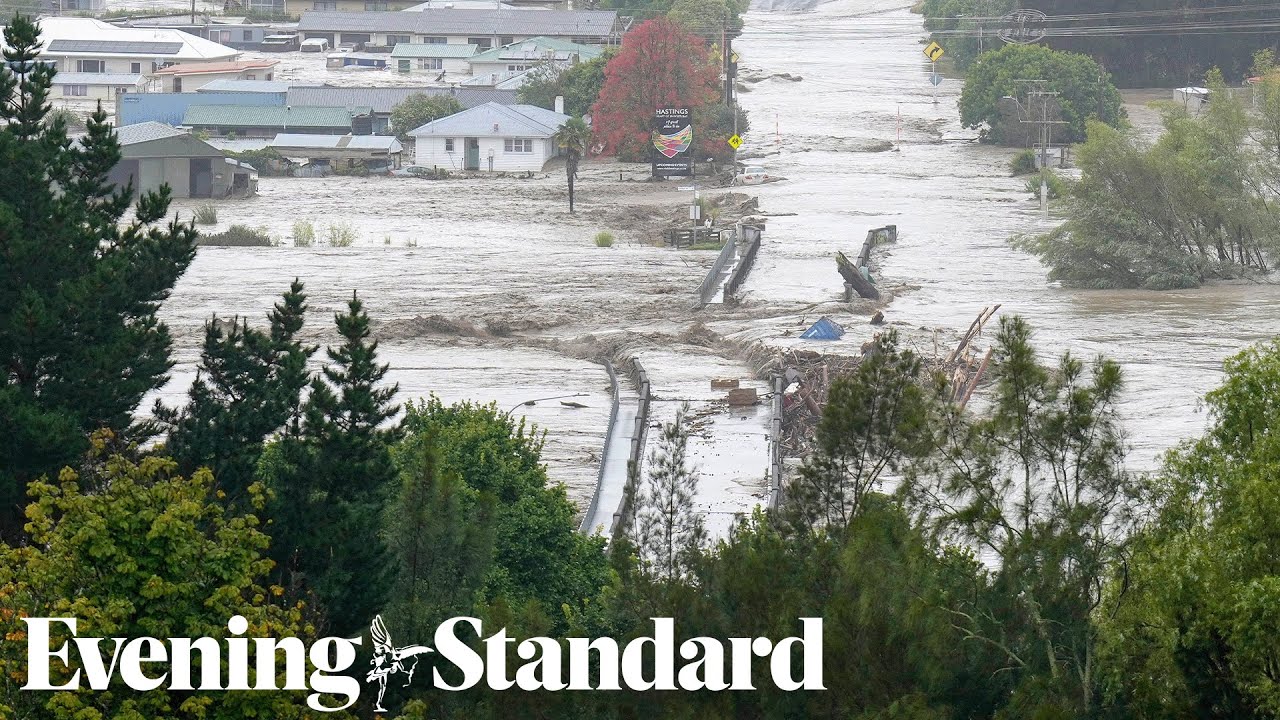 Cyclone Gabrielle: New Zealanders Swim to Safety and Rescued From Rooftops | Evening Standard