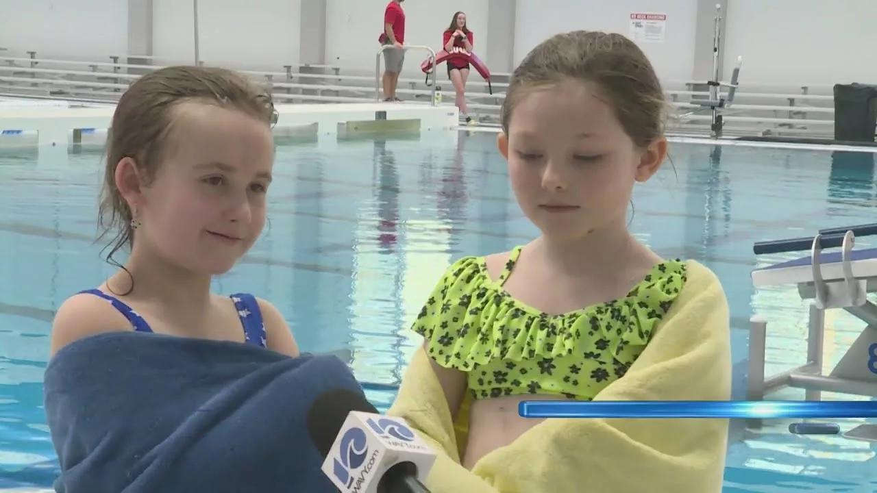 Hampton Aquaplex Offering Free Swim Lessons to Local Second-Graders | WAVY TV 10