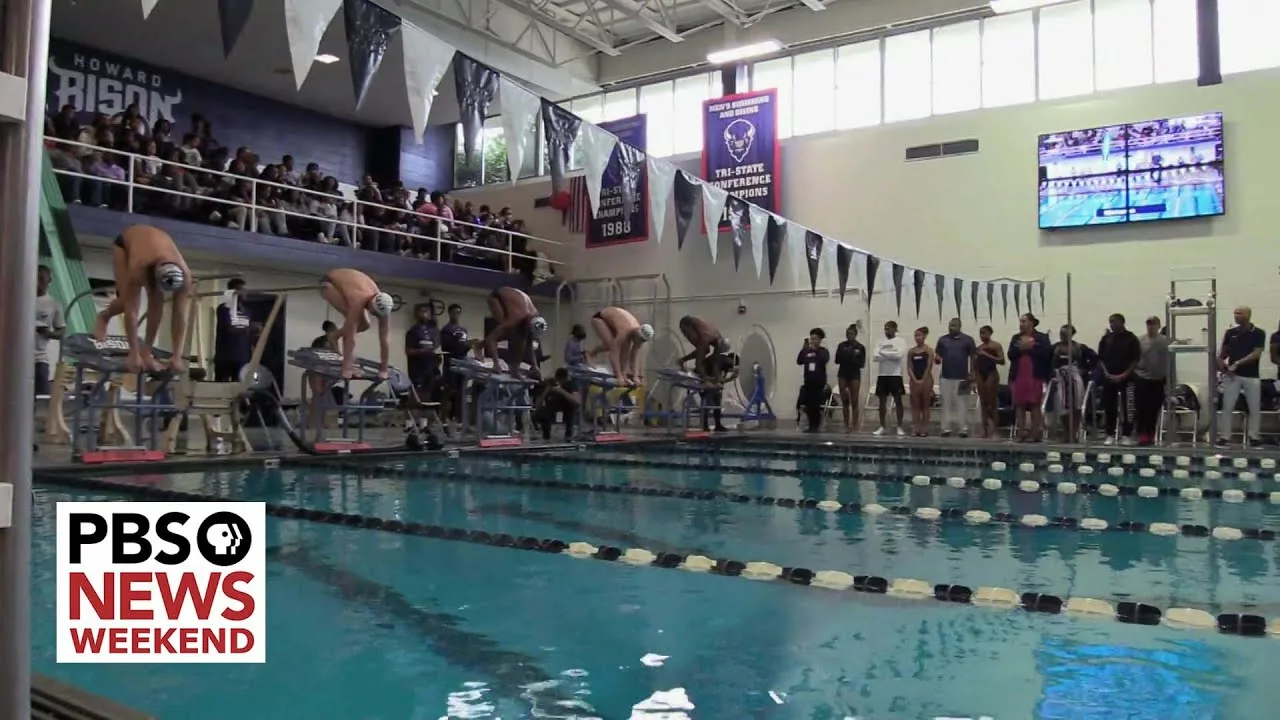 How This All-Black Swim Team Is Making Waves in College Sports | PBS NewsHour
