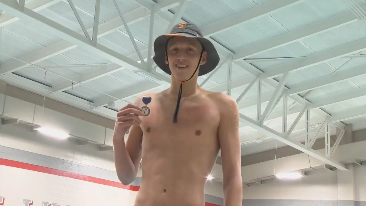 Rockford East’s Camden Taylor Closes the Deal; Holds Every Nic-10 Swimming Record | Eyewitness News WTVO WQRF