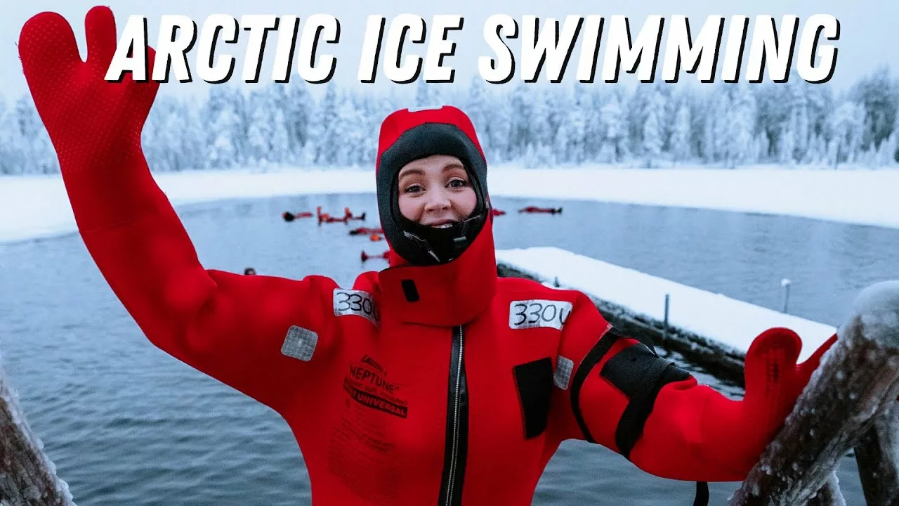 We Went Arctic Swimming in Lapland (The Perfect Winter Getaway to Rovaniemi, Finland) | Flying The Nest