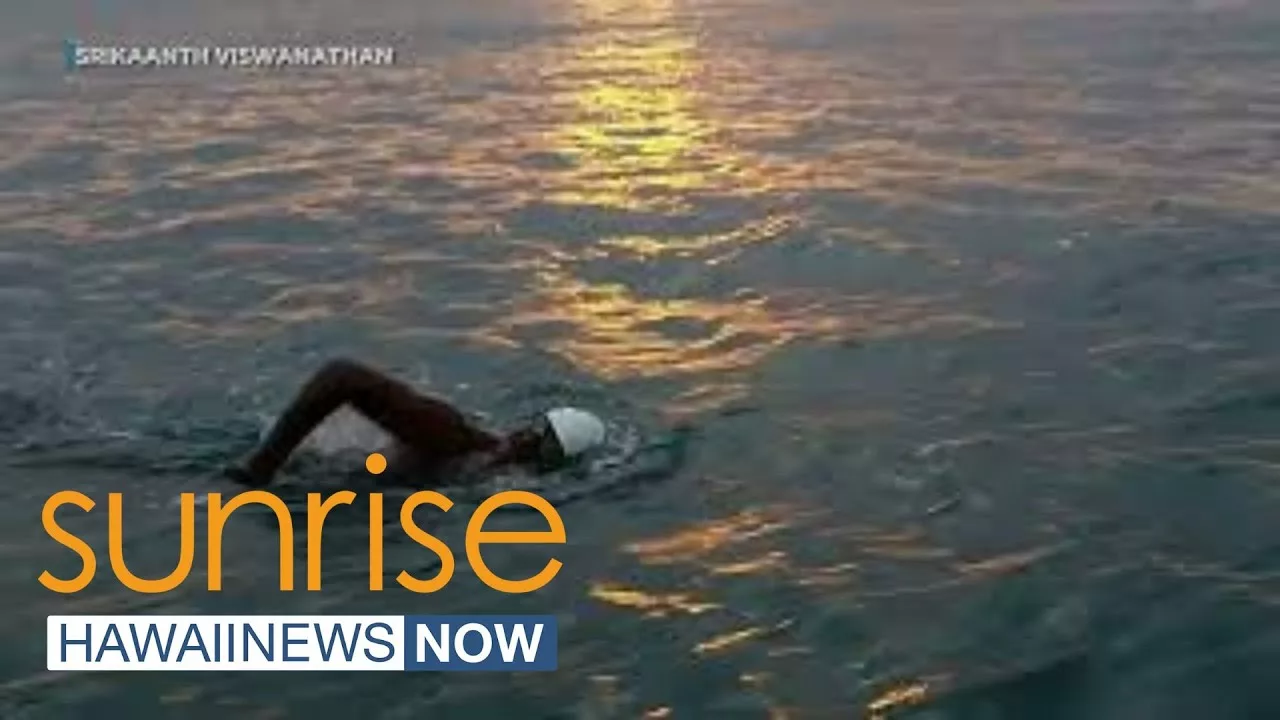‘A Lot of Takeaways’: Swimmer’s Grueling Journey Through Kaiwi Channel Comes to an End | Hawaii News Now